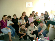 Children's visit to 'Future is Open' NGO Office